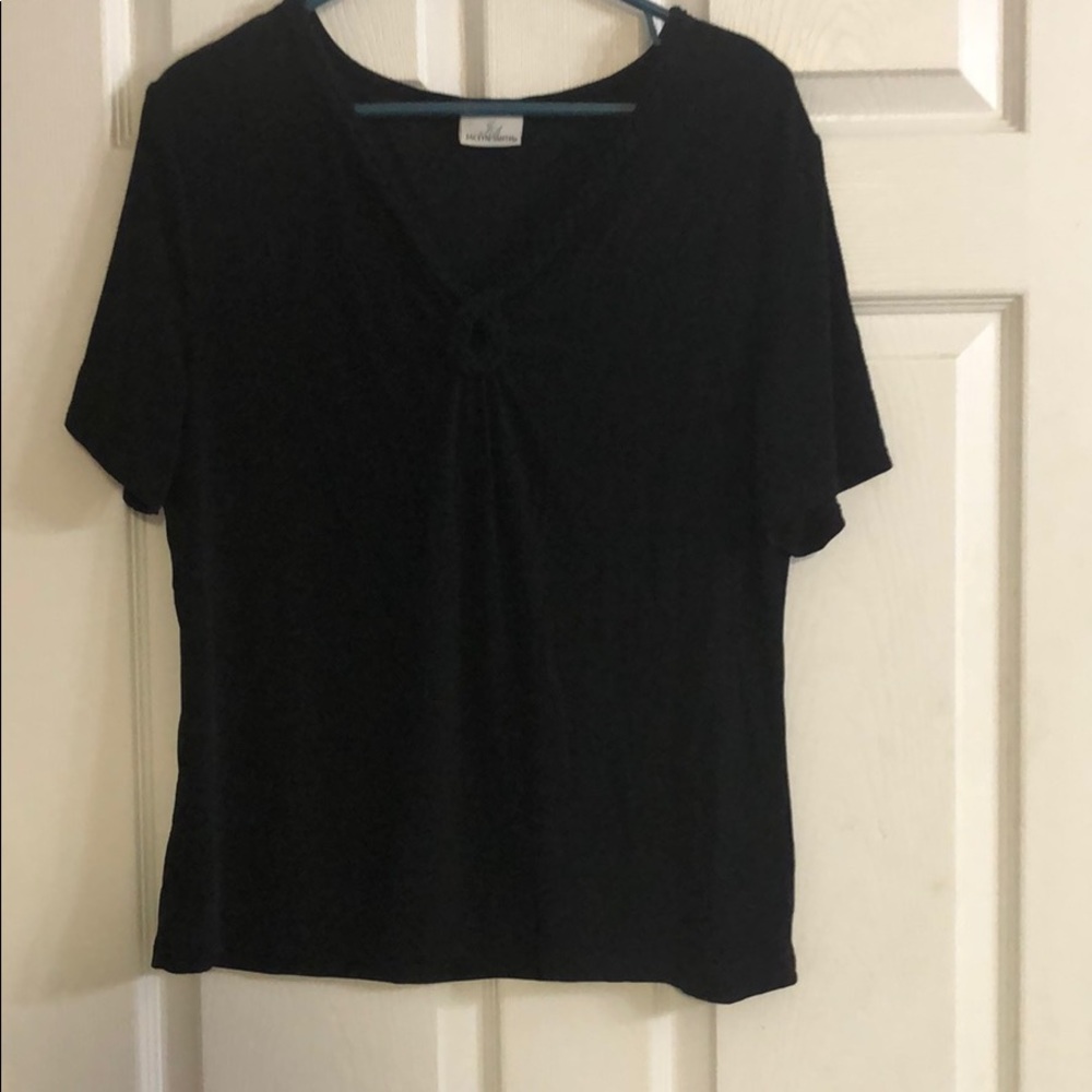 XL black shirt by Jaclyn Smith